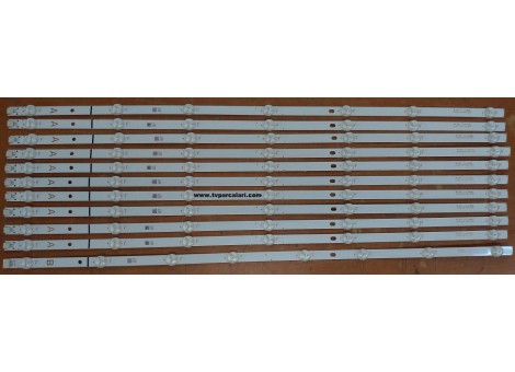 VESTEL 4K SMART 65UD8900 Led bar, JL.D65071330-078AS-M_V02, JL.D65042330-078AS-M_V02, VES650QNTL-2W-U11